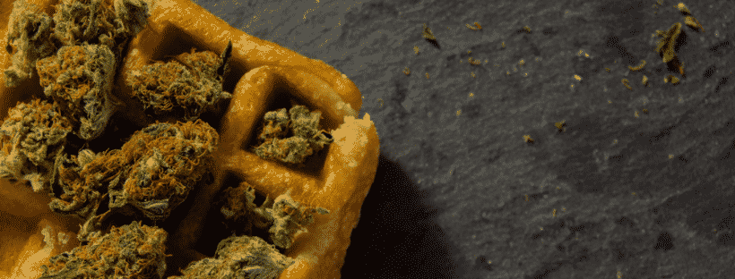 Vegan Cannabis-Infused Waffles